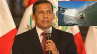 Ollanta Humala promulgó reglamento de ley de protección a las rompientes