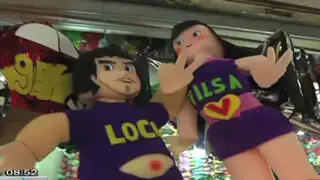 Piñatas de Tilsa Lozano y el “Loco” Vargas son los más vendidos para fin de año