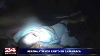 VIDEO: agente de Serenazgo ayudó a una mujer a dar a luz en un caserío de Piura