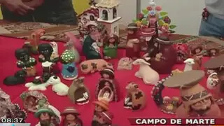 Artesanos presentan "Feria de los deseos" edición navideña en Campo de Marte