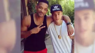 Justin Bieber y Will Smith protagonizaron la foto más popular del 2013 en Instagram