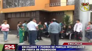 Fiesta de promoción termina en intoxicación masiva en Trujillo
