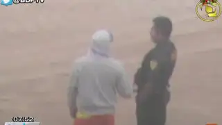 Denuncian que policías piden coima para permitir tráfico de arena en Cieneguilla