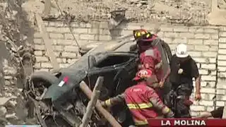 Joven murió tras caer su vehículo en zanja de 40 metros en La Molina