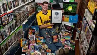 Bloque de Curiosidades: Joven rompe récord Guinness con 10.607 videojuegos