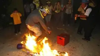 Ministerio del Ambiente advierte a la población sobre quema de muñecos