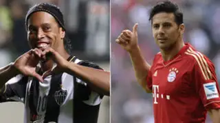 Claudio Pizarro y Ronaldinho en la mira de un mismo equipo ¿Jugarán juntos?