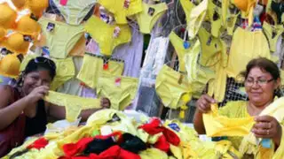 Año Nuevo: se dispara venta de ropa interior amarilla para la buena suerte