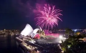 ¡Feliz año nuevo! Sidney ya celebra la llegada del 2014 con impresionante fiesta