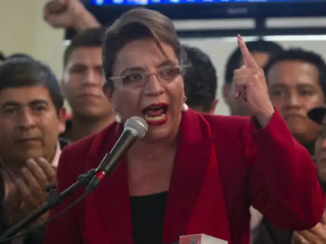 Candidata Xiomara Castro desconoce resultados de elecciones en Honduras