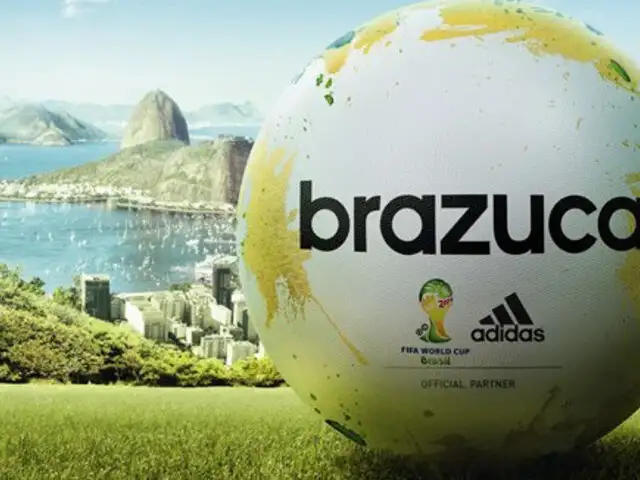 Brasil 2014: presentan a ‘Brazuca’, la pelota oficial del mundial