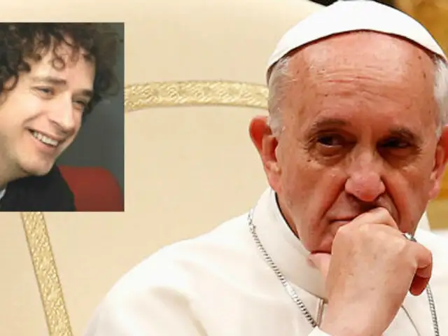 Papa Francisco dedica emotiva carta a la mamá de Gustavo Cerati
