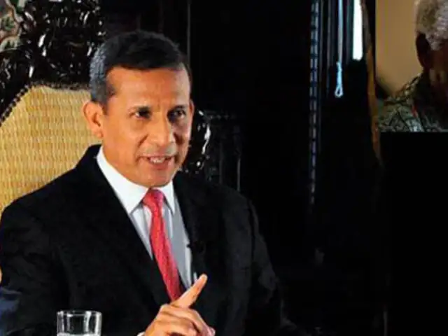 Humala pide a nuevas generaciones recoger legado de Nelson Mandela