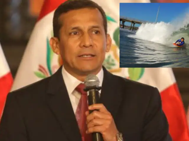 Ollanta Humala promulgó reglamento de ley de protección a las rompientes