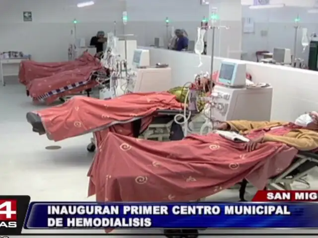 San Miguel inauguró primer Centro de Hemodiálisis Municipal del Perú