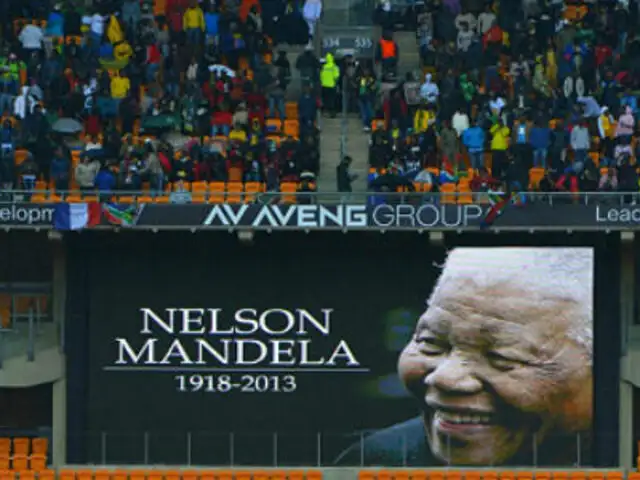 FOTOS: el mundo despide a Nelson Mandela en multitudinaria ceremonia