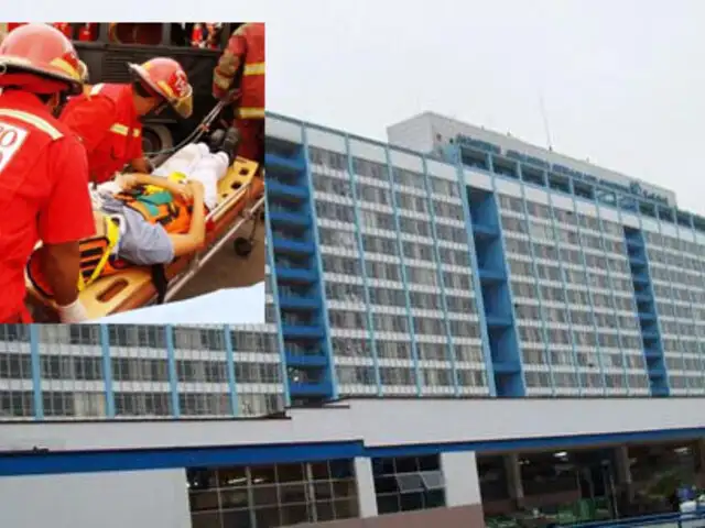 Indignante: Hospital negó atención a bombero herido en incendio de La Victoria