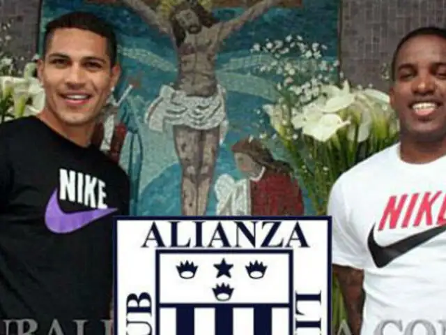 Guerrero y Farfán jugarán amistoso navideño con la camiseta de Alianza Lima