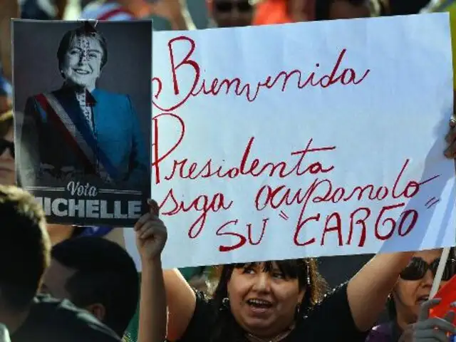 Con el 62,4% de votos, Bachelet es presidenta de Chile por segunda vez