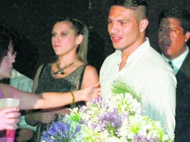 Paolo Guerrero se lució en concurrida fiesta con su nueva pareja