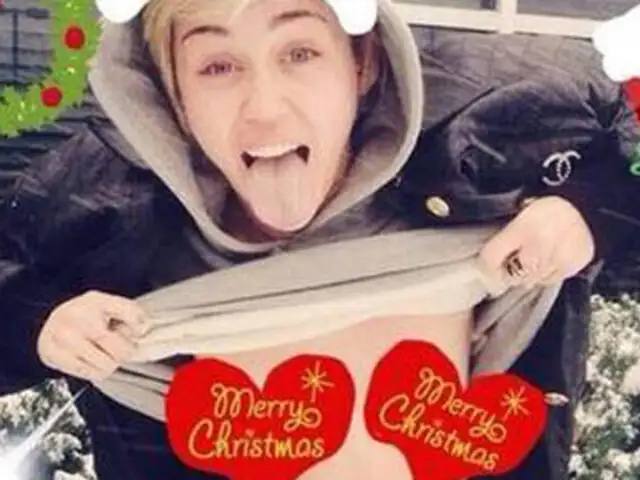 Miley Cyrus apoyó con polémica foto la campaña 