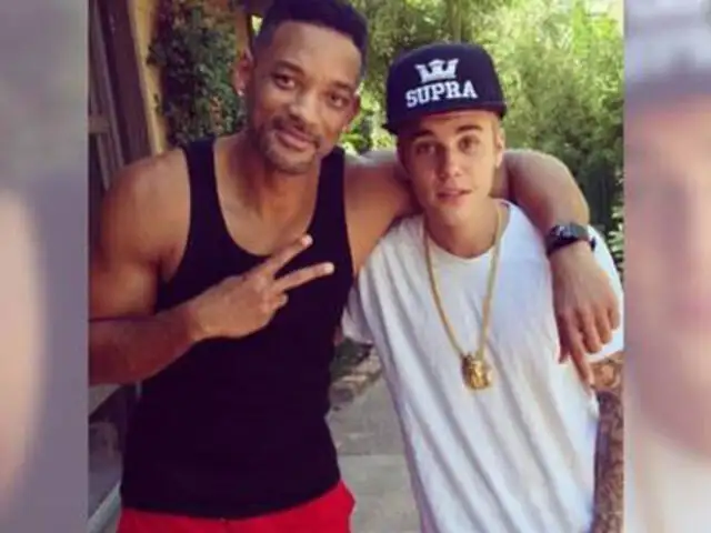 Justin Bieber y Will Smith protagonizaron la foto más popular del 2013 en Instagram