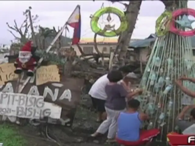 Filipinas: Navidad devuelve la ilusión a niños afectados por tifón Haiyan