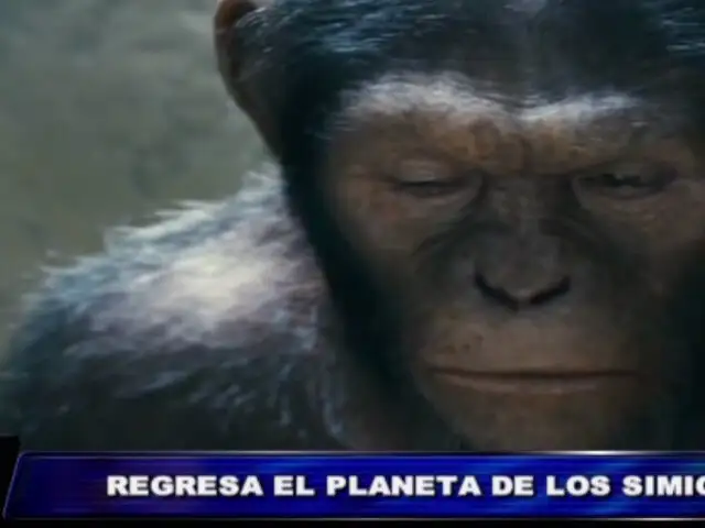 VIDEO: ‘El Planeta de los Simios’ volverá a la pantalla grande en el 2014