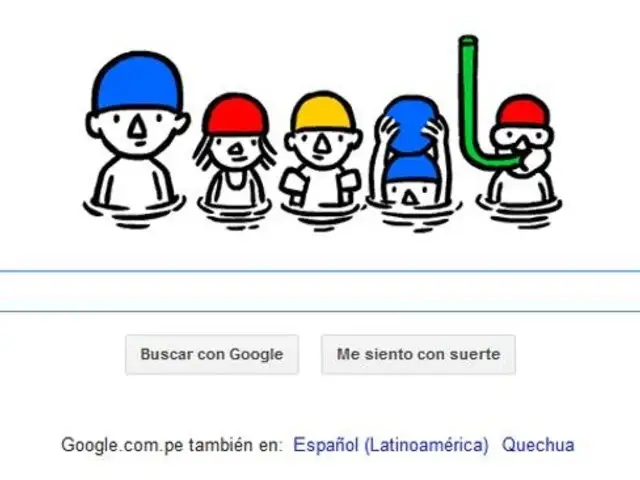 Google inicia el verano 2014 con un divertido doodle