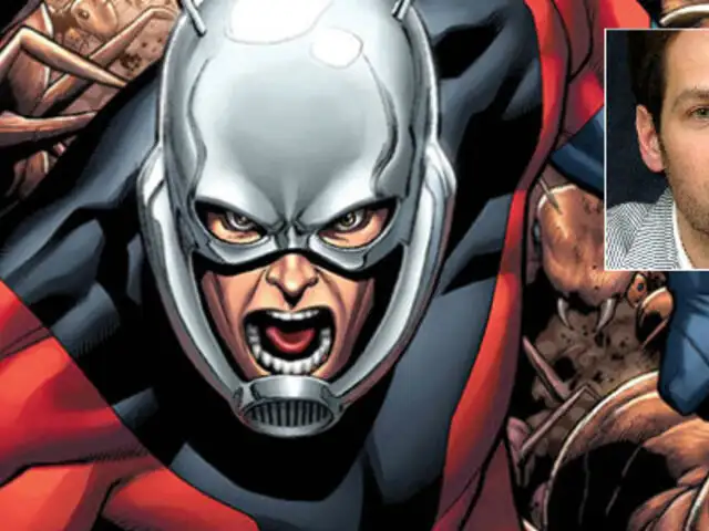 Paul Rudd será el Hombre Hormiga en nueva película de Marvel