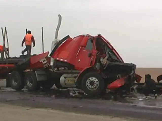 Cañete: camión atropella y mata a dos personas que auxiliaban accidente