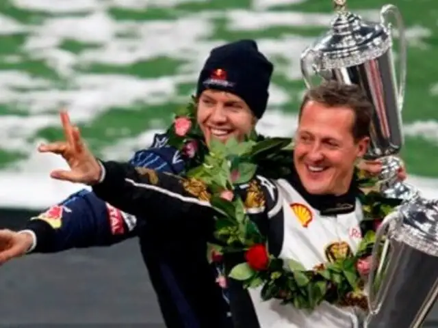 Vettel a Schumacher: Este es el GP más importante de tu vida y lo vas a ganar