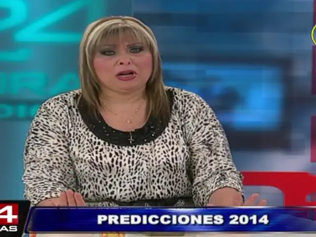 Pochita reveló sus predicciones para el 2014 de los principales personajes del Perú