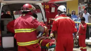 Despiste de auto deja como saldo tres heridos de consideración en Chiclayo