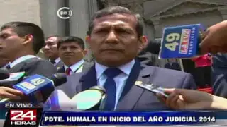 Ollanta Humala: Concentración de medios debe ser debatida en el Congreso