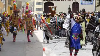 Huánuco y Junín recibieron 2014 con tradicionales Huaconada y danza de Negritos