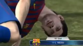 VIDEO: Lionel Messi muere en FIFA 14 tras celebrar gol