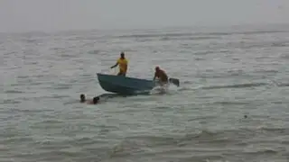 Chimbote: rescatan cuerpo de menor que murió ahogado en playa
