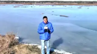 EEUU: reportero de Panamericana Televisión soportó la intensa ola de frío