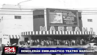 Osvaldo Cattone confirmó que el Teatro Marsano será demolido en el 2015