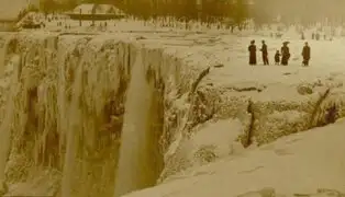 FOTOS: Cataratas del Niágara también quedaron congeladas en 1848