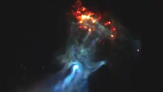 NASA fotografía impresionante imagen bautizada como 'La mano de Dios'