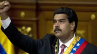 Venezuela: presidente Nicolás Maduro arremete contra cadenas internacionales