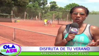 Verano 2014: Federación Peruana de Tenis inició clases en el Campo de Marte