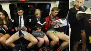 Miles de personas viajaron sin pantalones en el metro de distintas ciudades