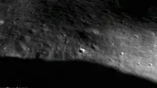VIDEO: misteriosa nave espacial es descubierta en la superficie de la Luna