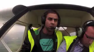 Terrible broma: piloto se desmaya en pleno vuelo