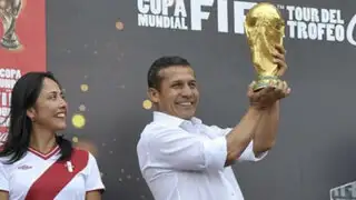 Críticas a Humala por dejar actividades por asistir a presentación de la Copa FIFA