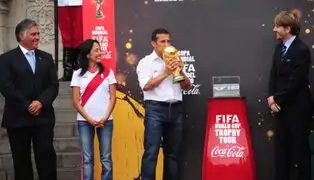 Deporte Joven estuvo en Palacio para la presentación de la Copa Mundial FIFA