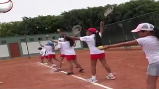 Deporte Joven: conoce a los niños talentos, futuros cracks del tenis peruano